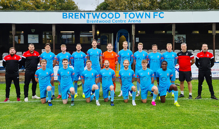 Brentwood Town FC In Action